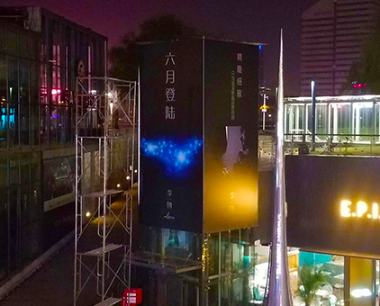 公益廣告戶(hù)外軟膜卡布燈箱